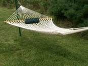 deluxe one-bar rope hammocks by Bougainville