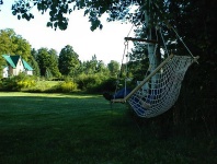 Deluxe Bougainville hammock chair